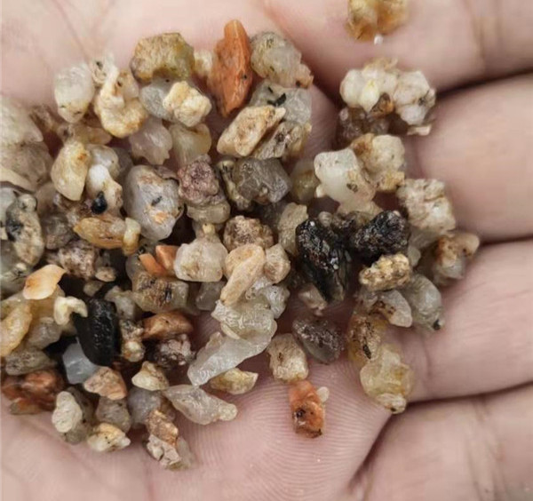 水洗砂，濾料砂